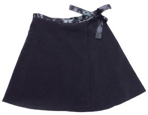 Kids Costumes to Hire - Black Wrap Skirt - GIRL